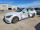 2017 Genesis G80 3.8 White vin: KMHGN4JE3HU206883