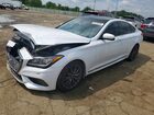 2019 Genesis G80 3.8 White vin: KMHGN4JEXKU287355