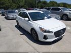 2018 Hyundai Elantra Gt   Белый vin: KMHH35LE7JU063729