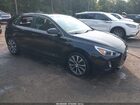2018 Hyundai Elantra Gt   Black vin: KMHH35LE7JU077310