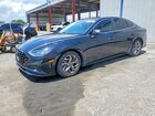 2021 Hyundai Sonata Sel Black vin: KMHL14JA2MA144573