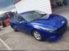 2022 Hyundai Elantra Se Blue vin: KMHLL4AG9NU329105