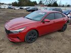 2022 Hyundai Elantra Sel Red vin: KMHLM4AG7NU353318