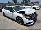 2022 Hyundai Elantra N Line White vin: KMHLR4AF0NU215242