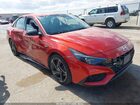 2022 Hyundai Elantra N Line Red vin: KMHLR4AF8NU232578