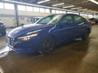2021 Hyundai Elantra Sel Синий vin: KMHLS4AG7MU187368