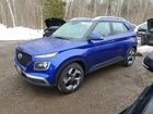 2023 Hyundai Venue Sel Синий vin: KMHRC8A38PU247738