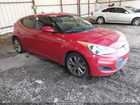 2016 Hyundai Veloster   Red vin: KMHTC6AD0GU285256