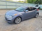 2016 Hyundai Veloster Base Silver vin: KMHTC6AD2GU263940
