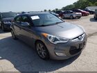 2017 Hyundai Veloster   Gray vin: KMHTC6AD2HU312135
