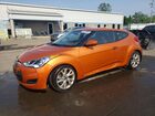 2016 Hyundai Veloster Base Orange vin: KMHTC6AD5GU252995