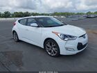 2017 Hyundai Veloster   White vin: KMHTC6AD6HU312753