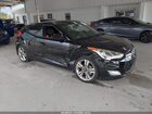 2016 Hyundai Veloster   Черный vin: KMHTC6AD8GU287708