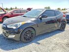 2016 Hyundai Veloster Base Black vin: KMHTC6ADXGU251888