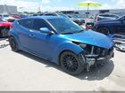 2016 Hyundai Veloster Turbo Rally Edition Blue vin: KMHTC6AE0GU258406