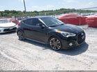2017 Hyundai Veloster Turbo Black vin: KMHTC6AE2HU312662
