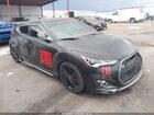 2017 Hyundai Veloster Turbo Black vin: KMHTC6AE3HU314243