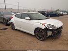 2016 Hyundai Veloster Turbo White vin: KMHTC6AE4GU273975