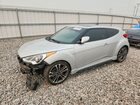 2016 Hyundai Veloster Turbo Silver vin: KMHTC6AE5GU261625