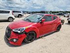2016 Hyundai Veloster Turbo Red vin: KMHTC6AE7GU260959