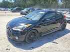 2016 Hyundai Veloster Turbo Black vin: KMHTC6AE7GU296473