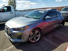 2019 Hyundai Veloster 2.0l Silver vin: KMHTG6AF4KU018121
