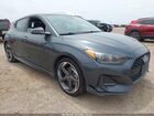 2019 Hyundai Veloster Turbo Gray vin: KMHTH6ABXKU019400