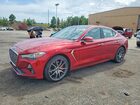 2019 Genesis G70 Elite Burgundy vin: KMTG74LEXKU017524