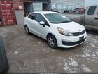 2016 Kia Rio Lx White vin: KNADM4A32G6554831