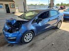 2016 Kia Rio Lx Blue vin: KNADM4A32G6684575