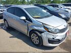 2017 Kia Rio Lx Gray vin: KNADM4A34H6105264
