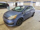 2016 Kia Rio Lx Blue vin: KNADM4A37G6604980