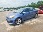 2016 Kia Rio Lx Blue vin: KNADM4A38G6544885