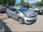 2016 Kia Rio Lx Silver vin: KNADM4A3XG6639416