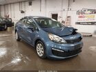 2016 Kia Rio Lx Blue vin: KNADM4A3XG6646978