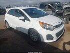 2016 Kia Rio Lx White vin: KNADM5A33G6600933