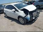 2016 Kia Rio Lx White vin: KNADM5A34G6579302