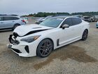 2022 Kia Stinger Gt1 White vin: KNAE45LC6N6101624