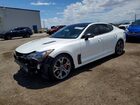 2018 Kia Stinger Gt2 White vin: KNAE55LC2J6035113