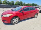 2016 Kia Forte Lx Красный vin: KNAFK4A66G5548836