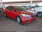 2016 Kia Forte Lx Burgundy vin: KNAFK4A6XG5559614