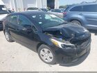 2017 Kia Forte Lx Black vin: KNAFK5A84H5697383