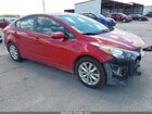 2016 Kia Forte Lx Red vin: KNAFX4A66G5480295