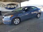 2016 Kia Forte Lx Gray vin: KNAFX4A67G5598291