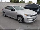 2016 Kia Optima Lx Silver vin: KNAGT4L30G5111452