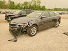2017 Kia Optima Lx Gray vin: KNAGT4L36H5142075
