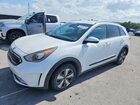 2018 Kia Niro Lx White vin: KNDCB3LCXJ5203495