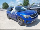 2021 Kia Seltos Lx Синий vin: KNDEPCAA3M7153236