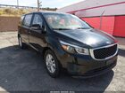 2018 Kia Sedona L Black vin: KNDMA5C13J6373984