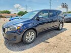 2016 Kia Sedona Lx Black vin: KNDMB5C10G6101303